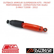 OUTBACK ARMOUR SUSPENSION KITS FRONT - EXPEDITION FITS ISUZU D-MAX 7/2008 - 2012